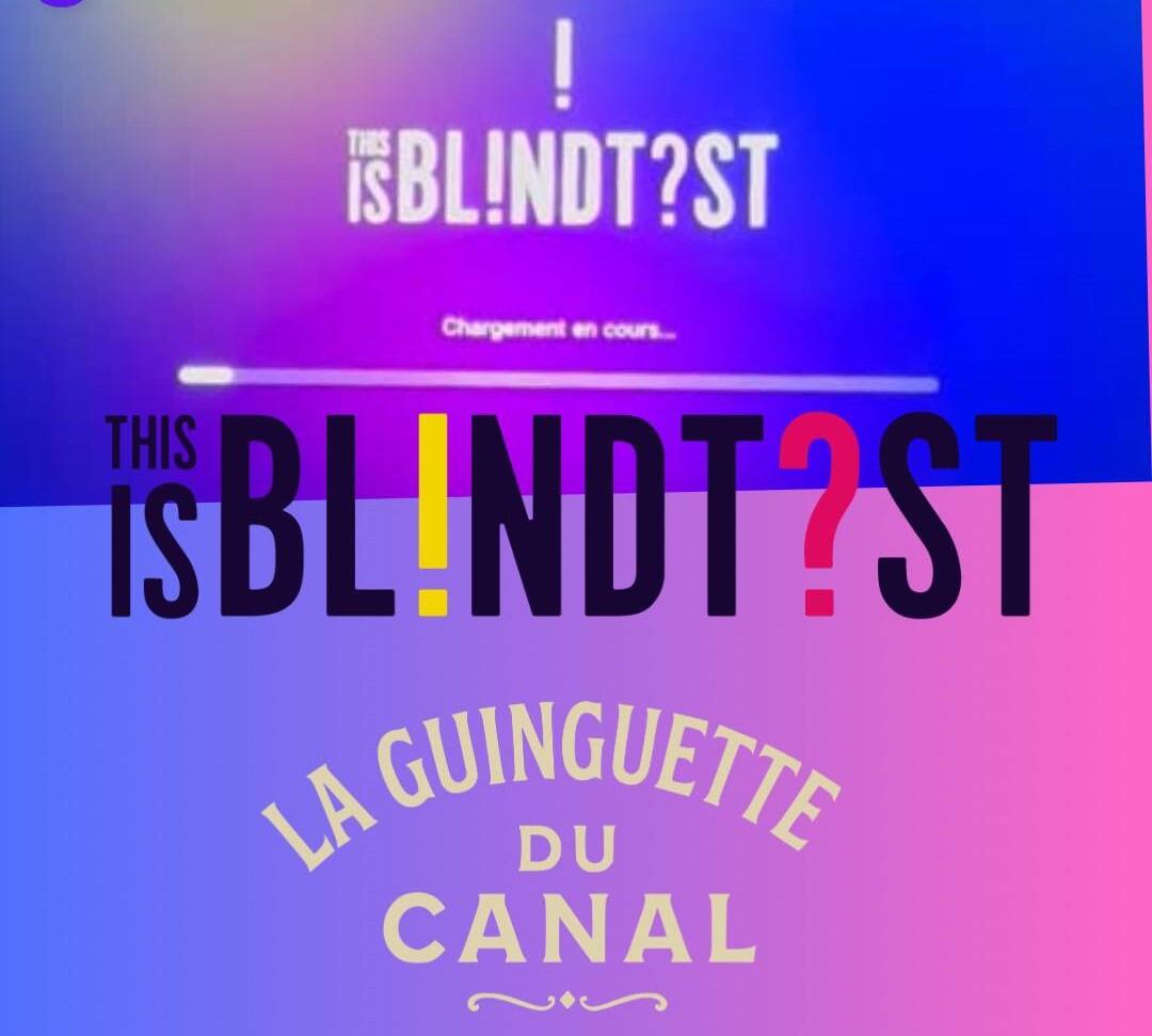 Affiche d'animation de la guinguette du Canal