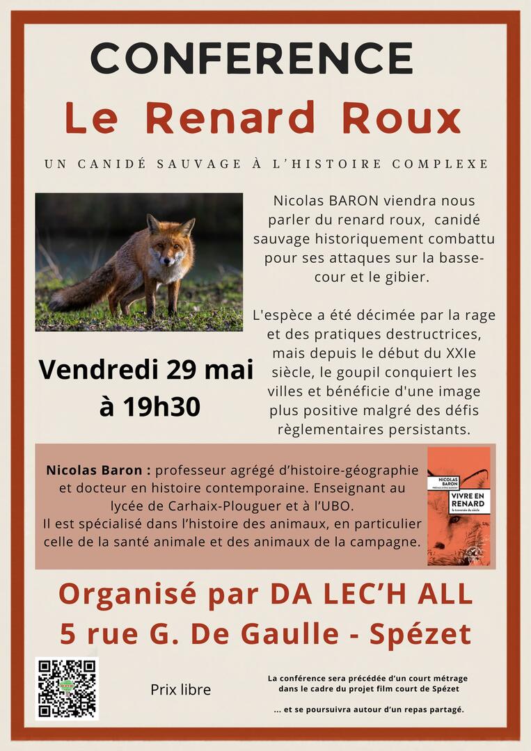Conférence Le Renard Roux