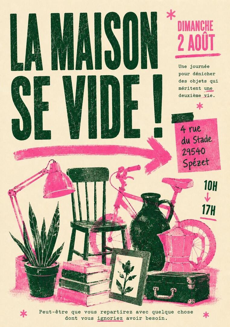 La maison se vide
