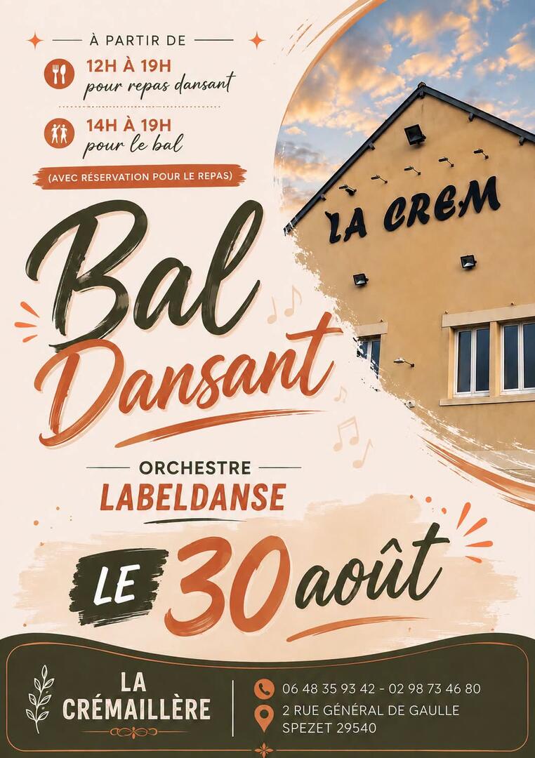 La crémaillère: récré à danse bal dansant