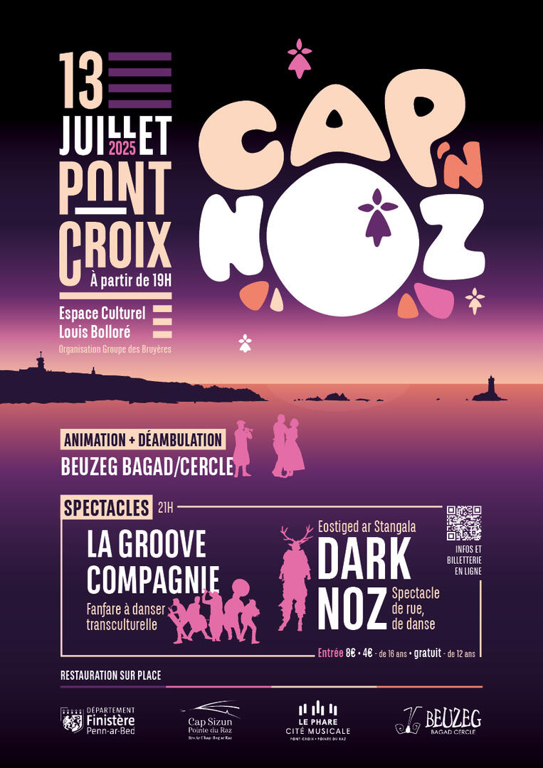 Affiche de la soirée