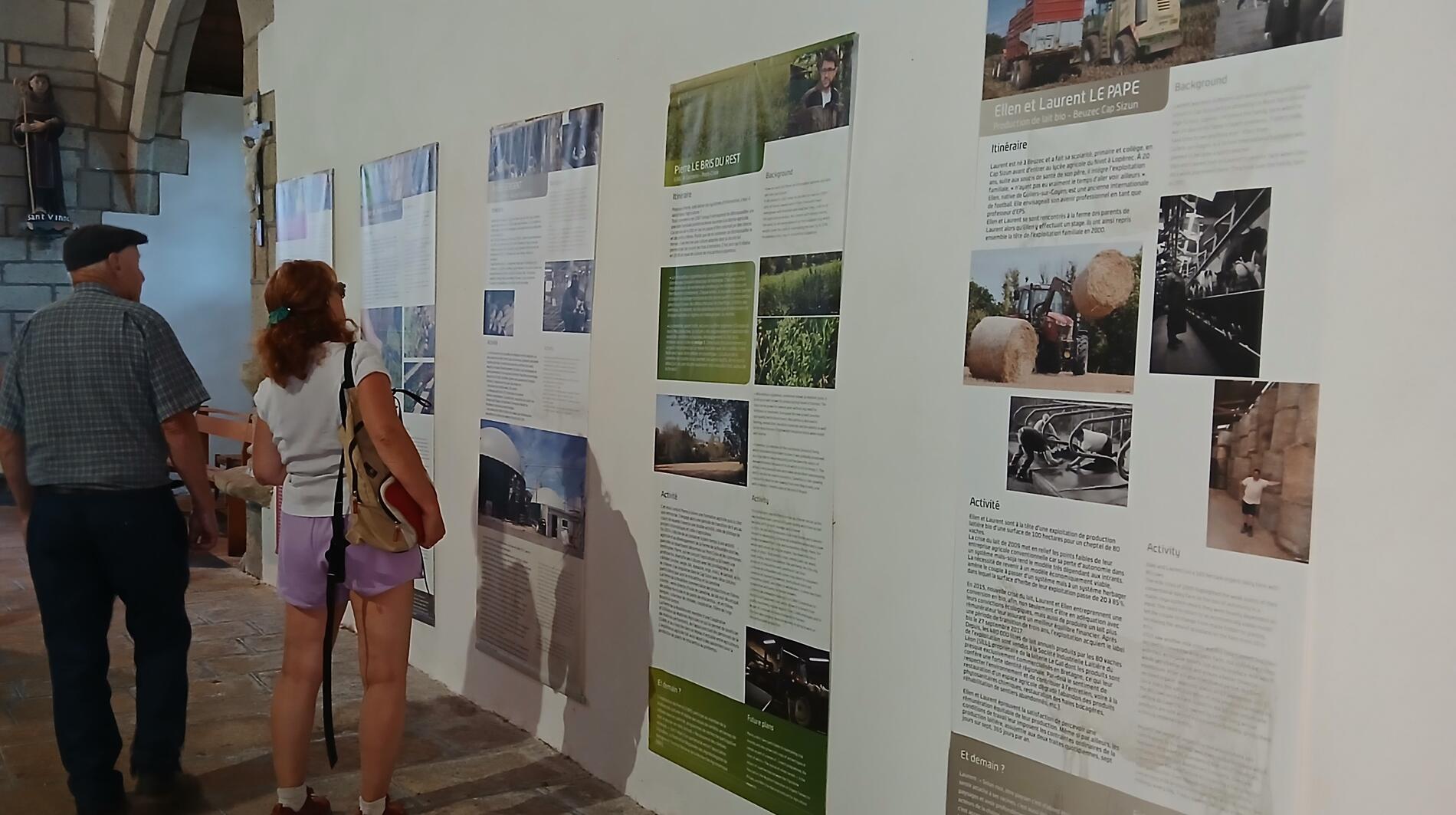 Exposition Portraits d'agriculteurs du Cap-Sizun" à Mahalon