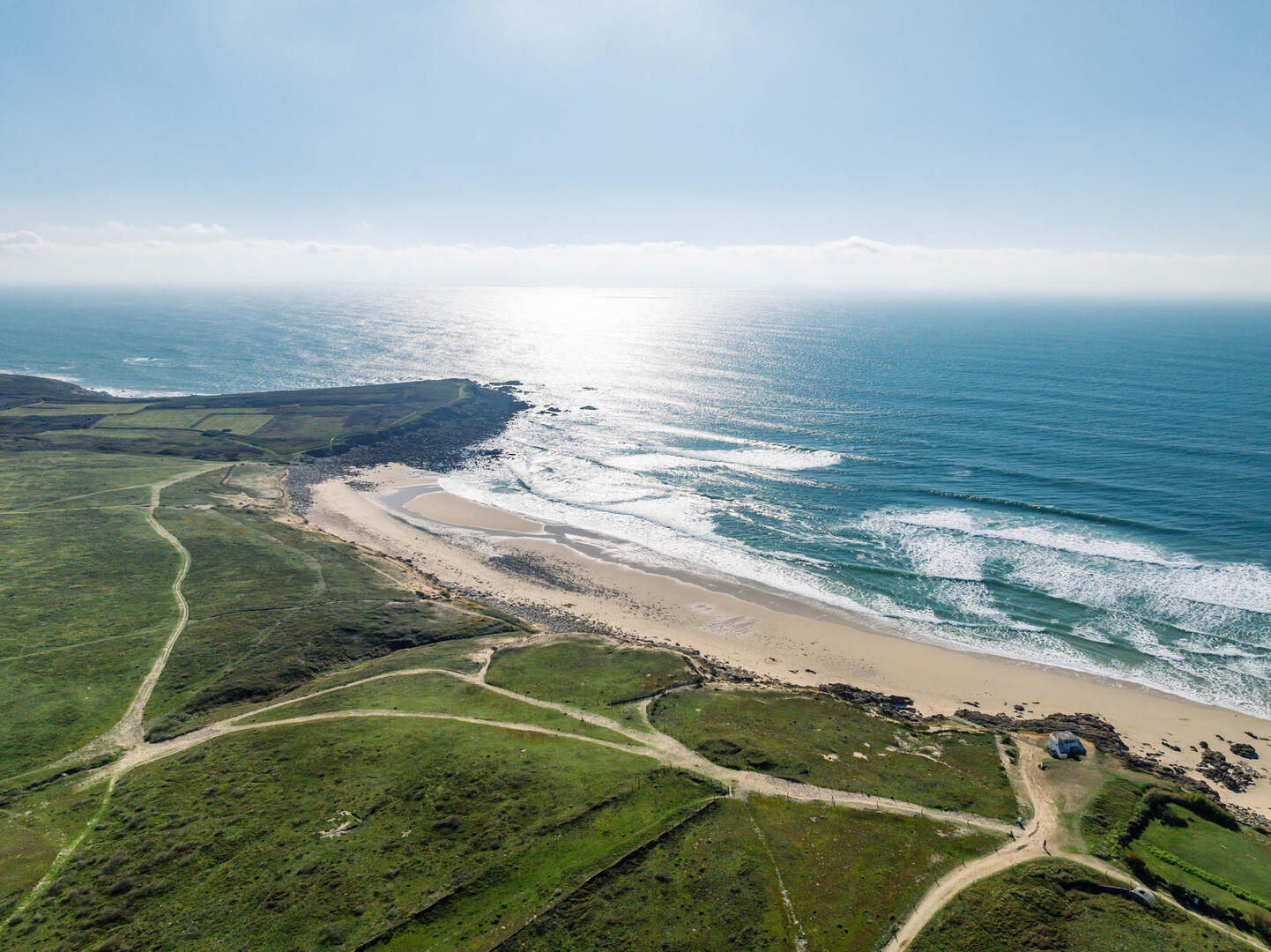 Plage et dunes de Trez Goarem à Audierne