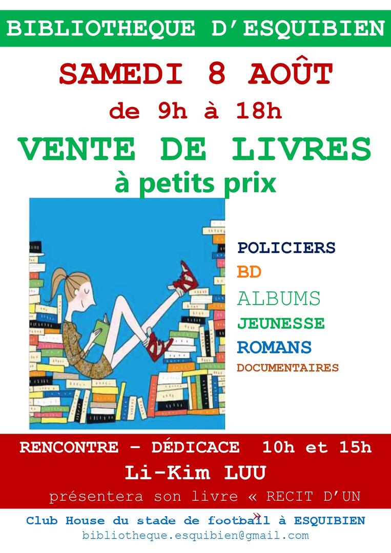 2026 - Vente août + Dédicace