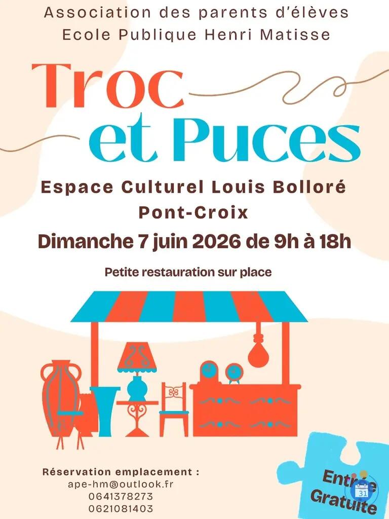 2026_06_07 troc et puces pont-croix