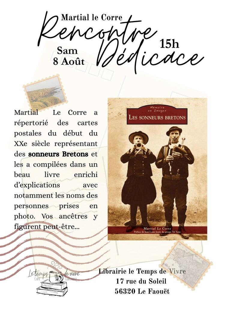 2026_Aout_LeFaouet_Rencontre_Dedicace_Martial_LeCorre