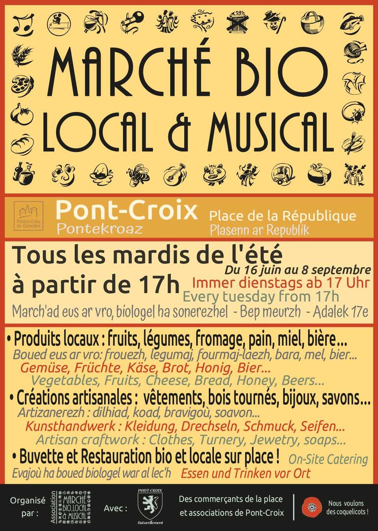 2020_ete_pontcroix_marchebiolocal&musical_affiche_fr_bzh_alld_angl