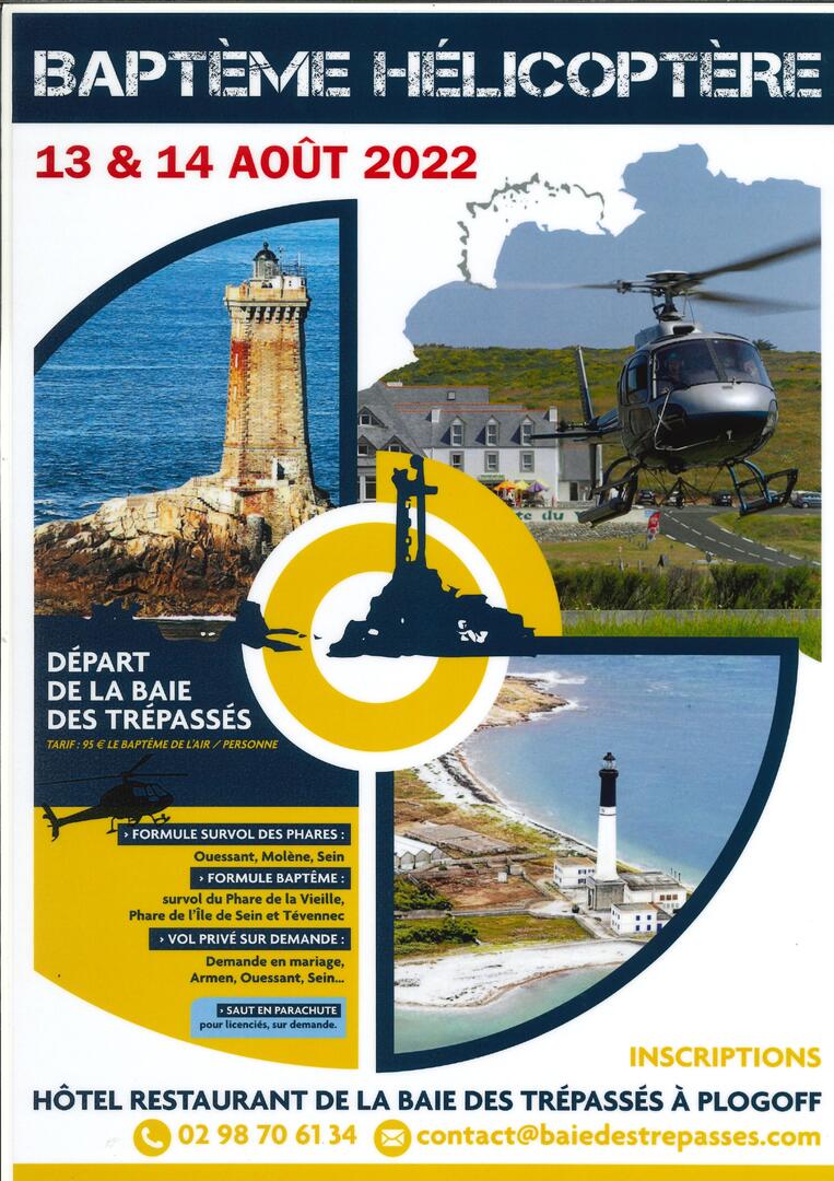 Baptême Hélicoptère