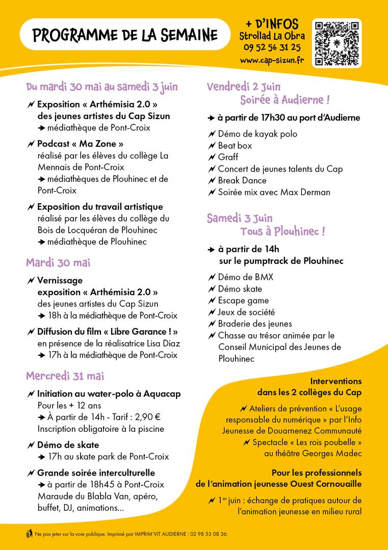 2023_06_semaine de la jeunesse Programme