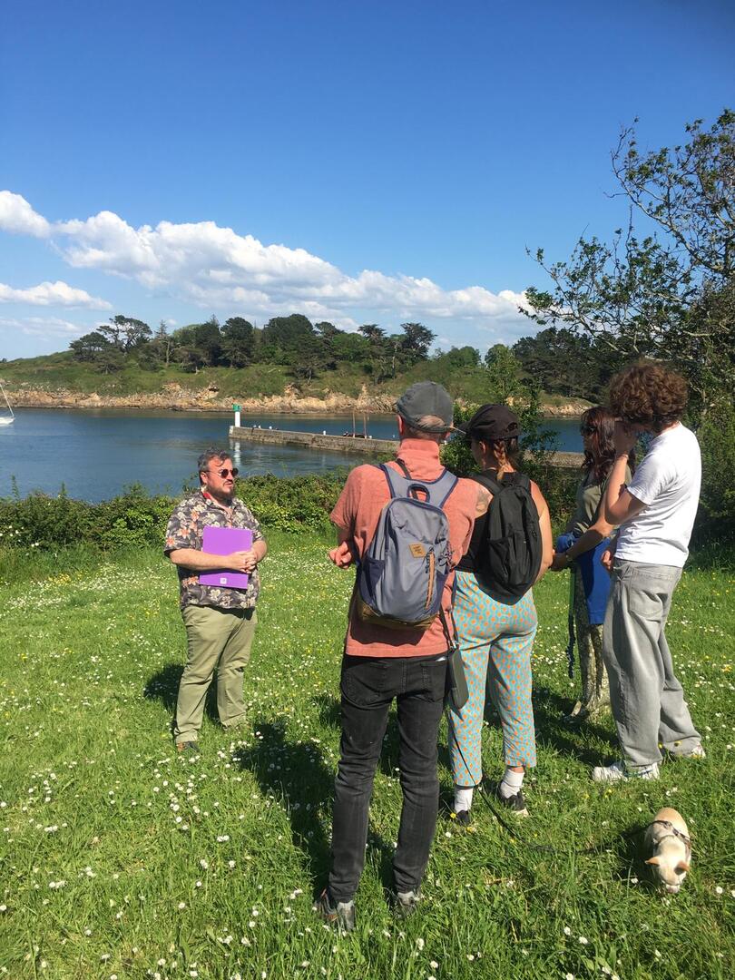 visite guidée balade chantée bretagne groupe douarnenez ile tristan