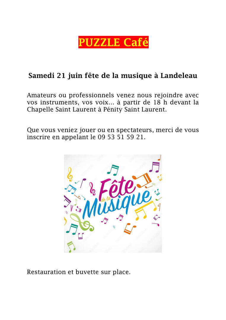 Fête de la musique