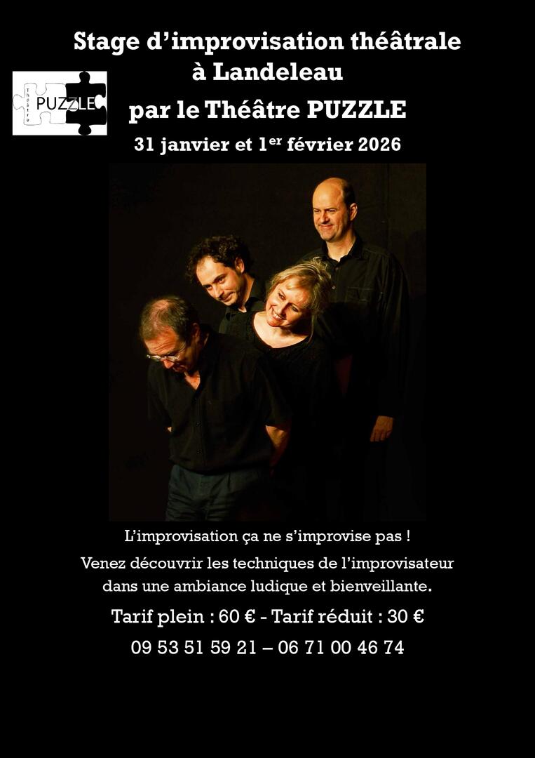 Stage d'improvisation théâtrale