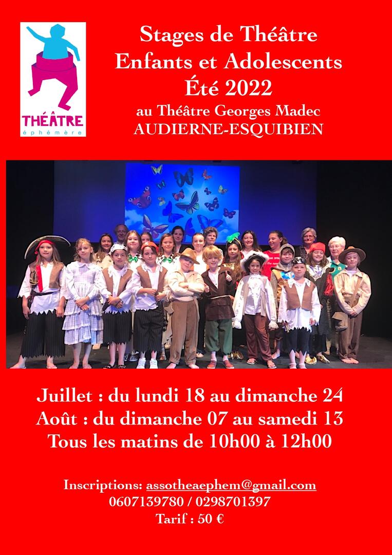 Stage de théâtre