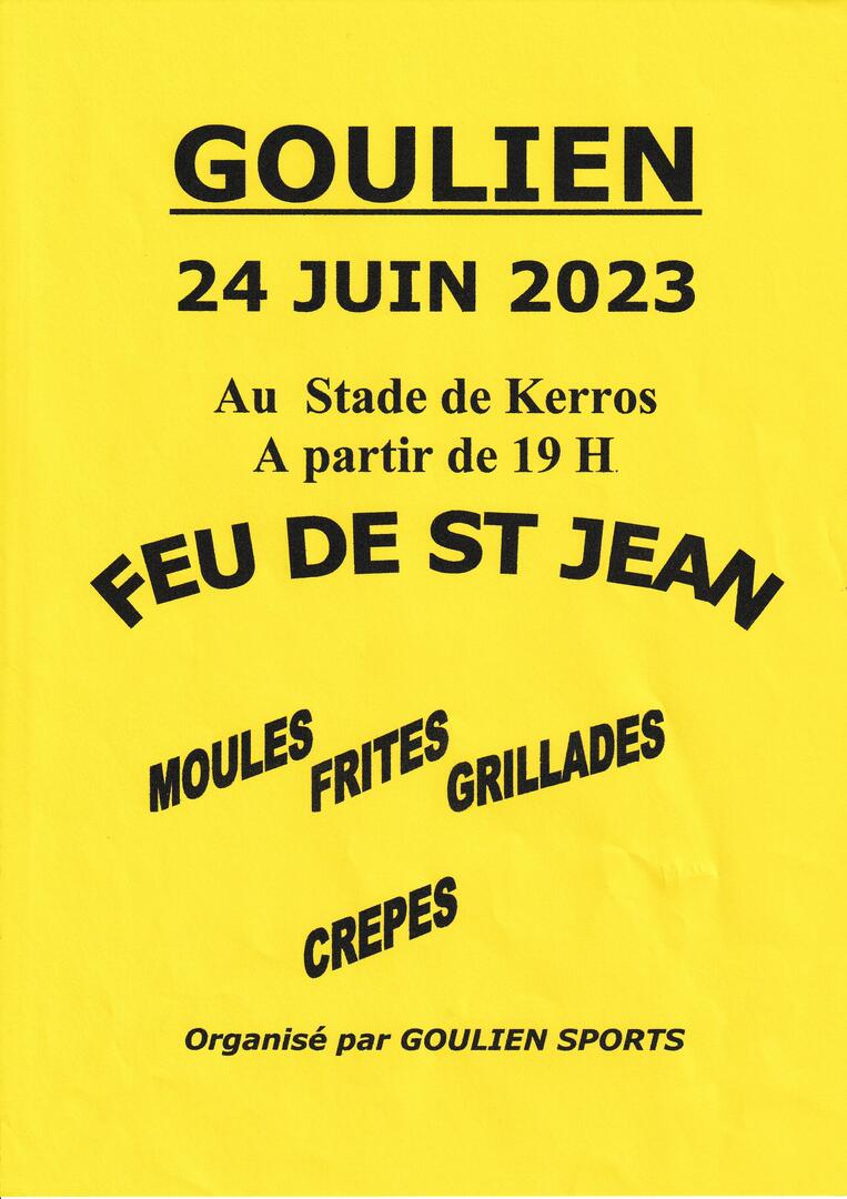 Feu de St Jean