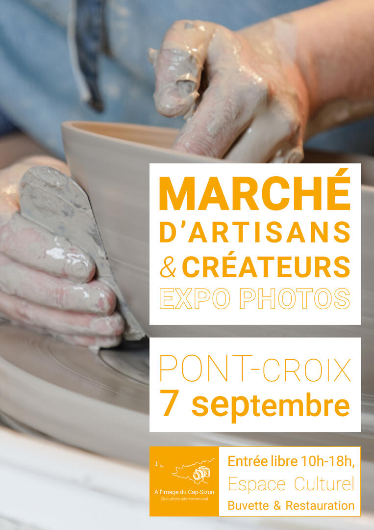 Marché d'artisans et créateurs, Pont-Croix