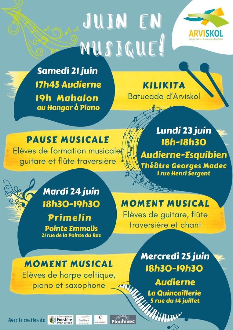 Juin en musique