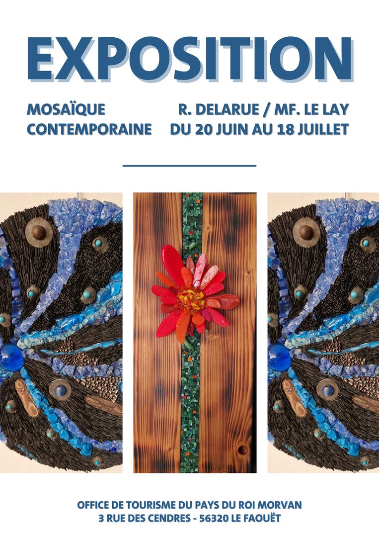 Affiche R. Delarue / MF. LE LAY  - 1