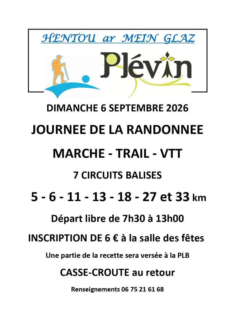 Affiche Rando 2026