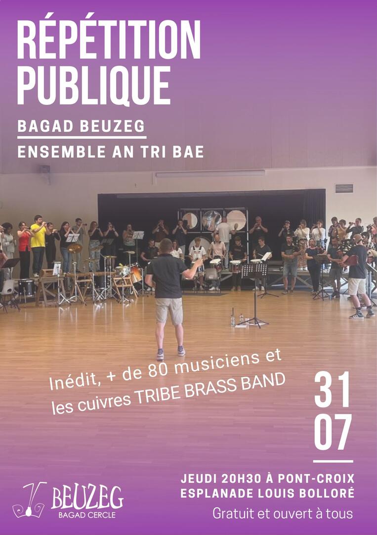 Affiche répétition publique