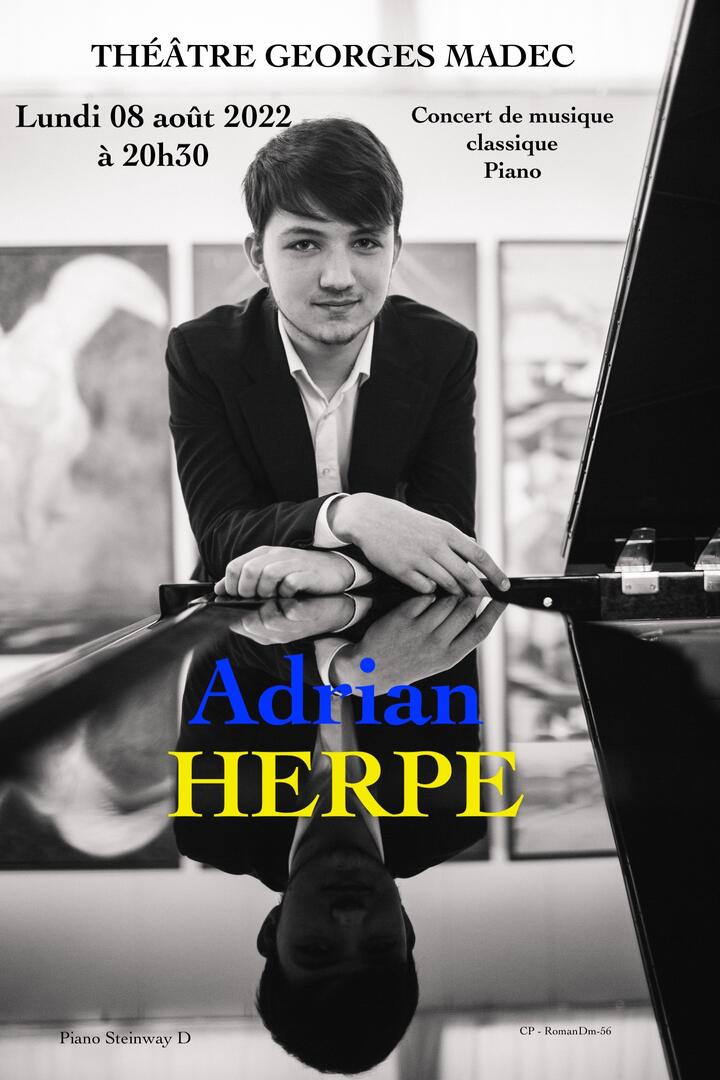 Affiche concert Adrian HERPE