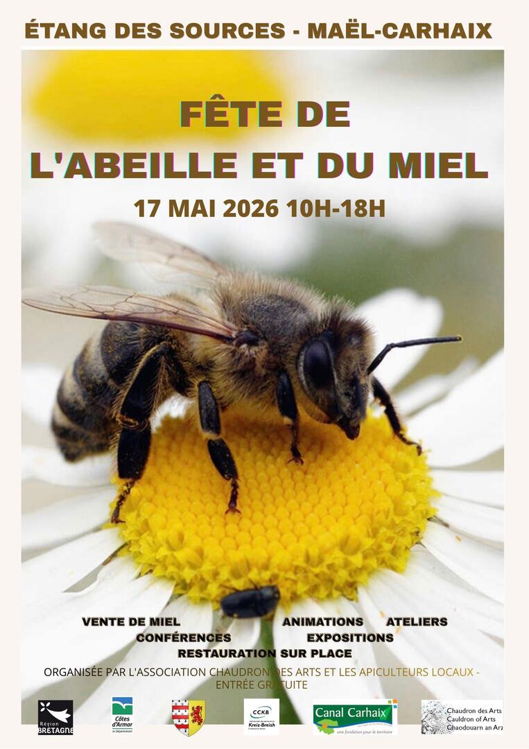 affiche Fête de l'Abeille et du Miel