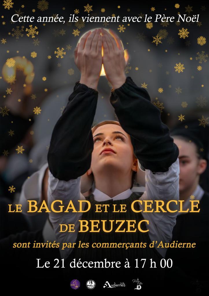 Affiche défilé Bagad et Cercle de Beuzec