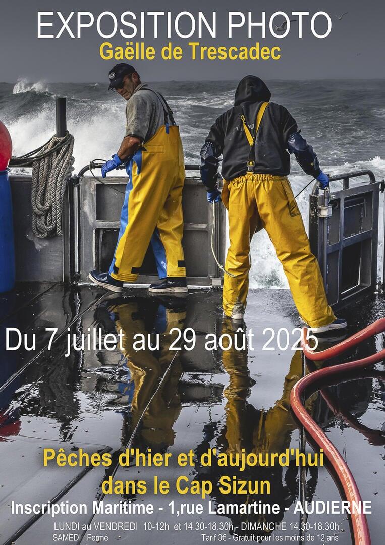 Affiche expo G de Trescadec 2025