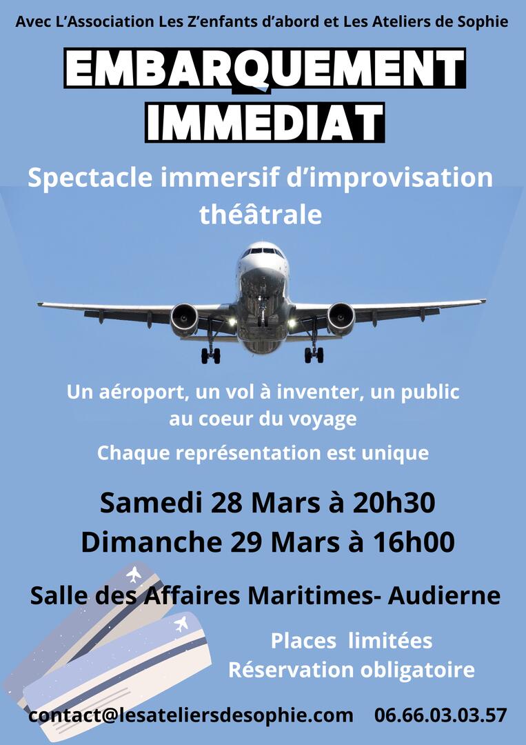 Spectacle Embarquement Immédiat