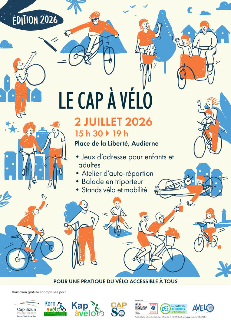 Le Cap à vélo, le 2 juillet à Audierne