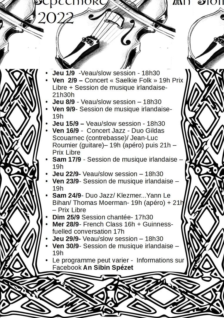 An sibin programmation