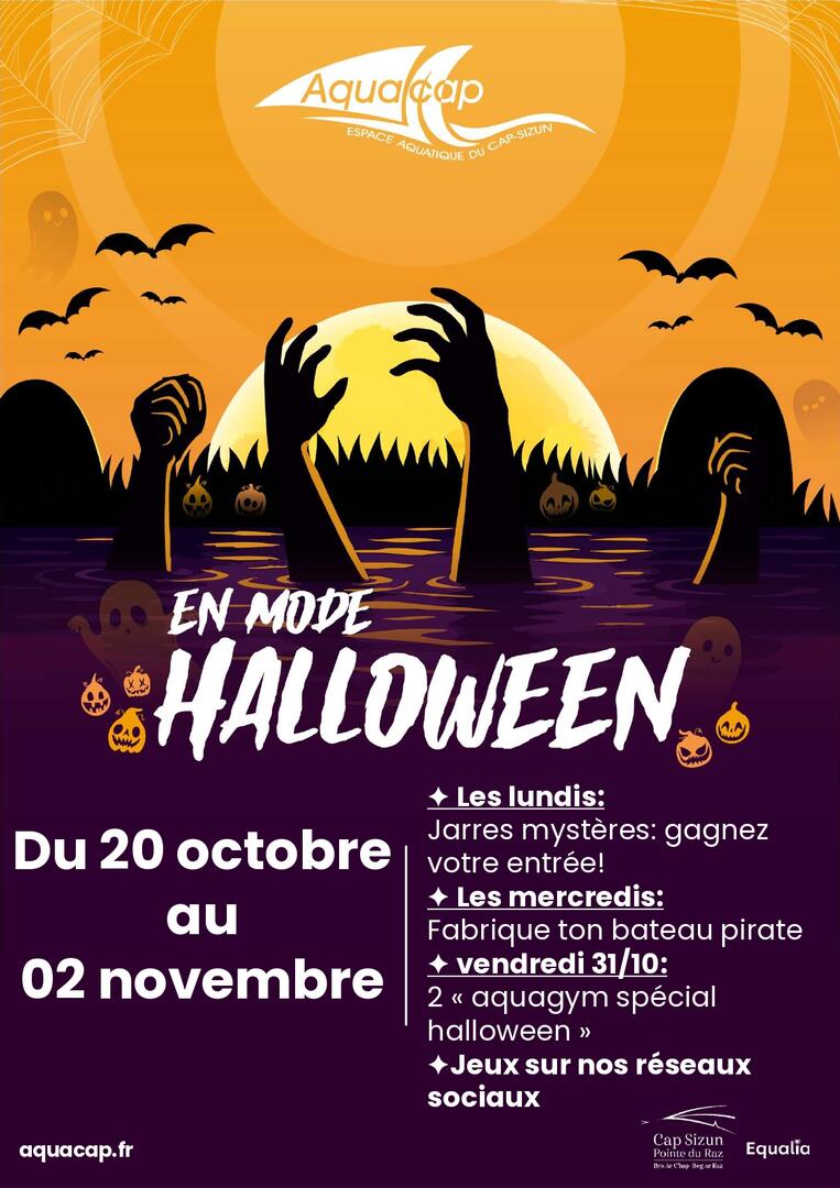 Aquacap vacances octobre 2025