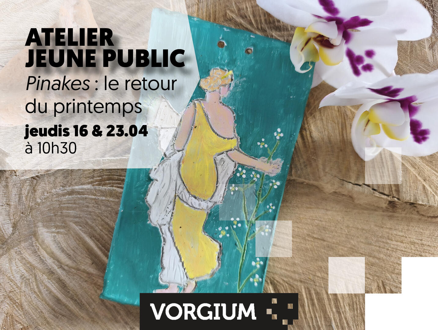 Atelier pinakes avril