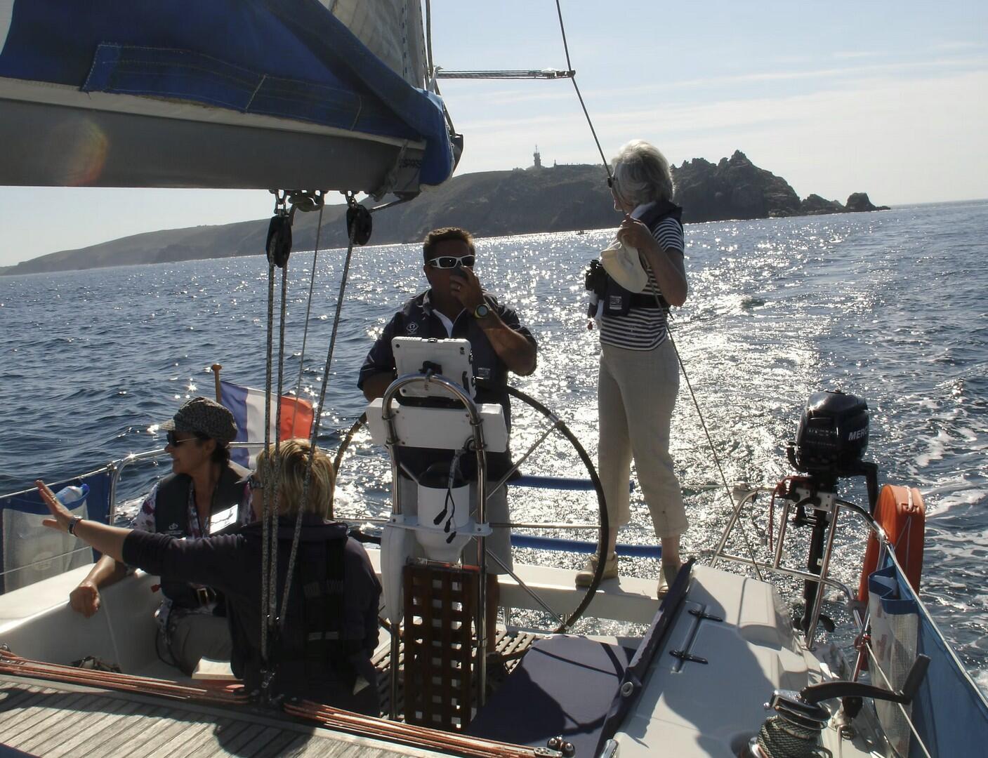 Balde découverte en Baie d'Audierne avec Audierne Yachting