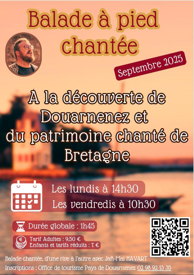 Balade à pied cahntée - septembre 2025