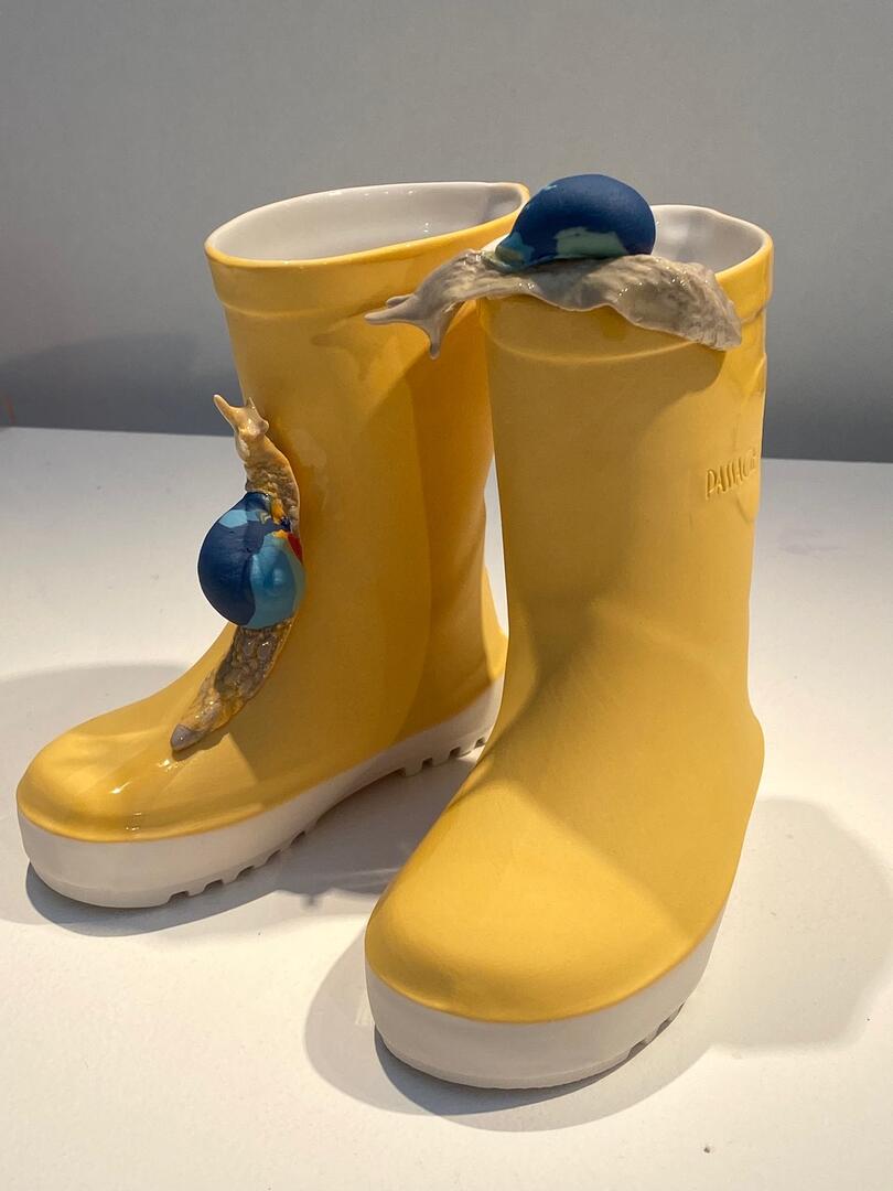 Bottes porcelaine