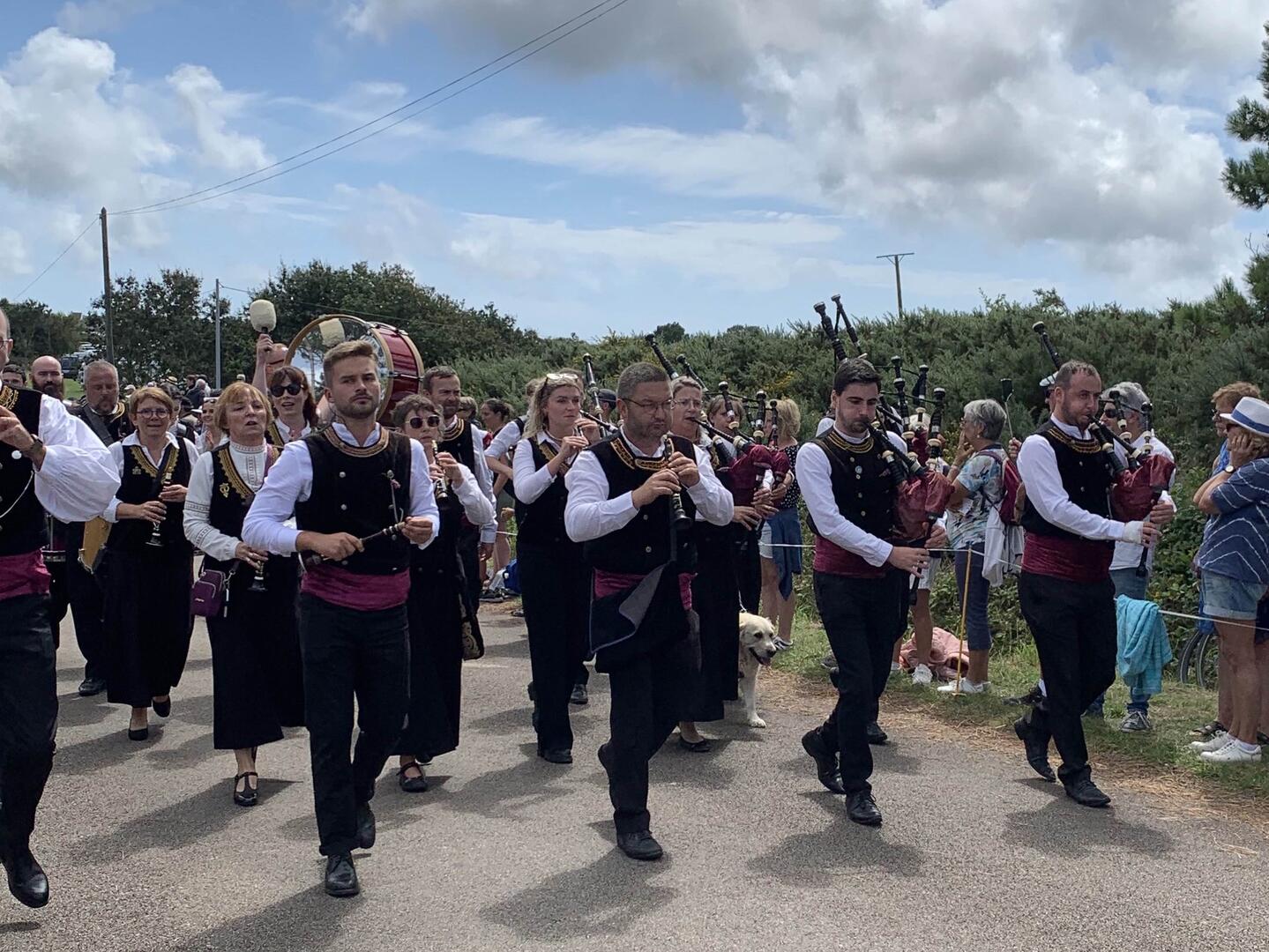 Bagad de Beuzec, Fête des bruyères 2023