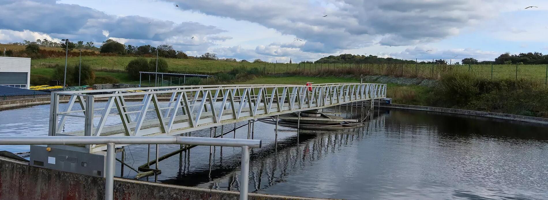 Traitement des eaux - station de Pont-Croix