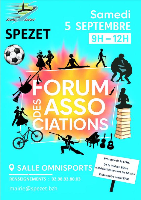 Affiche forum des associations de spézet