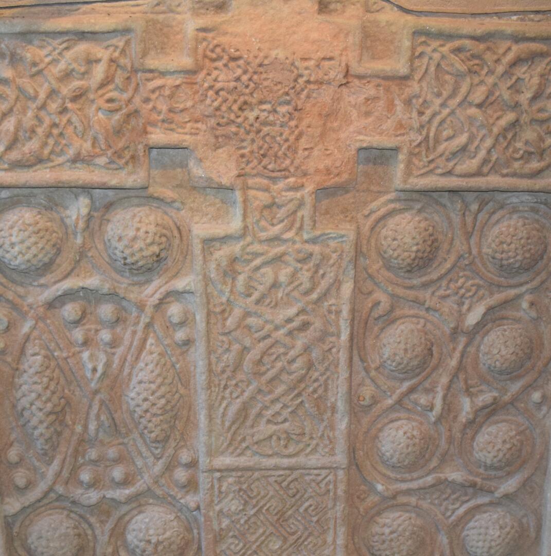 Détail de stèle picte