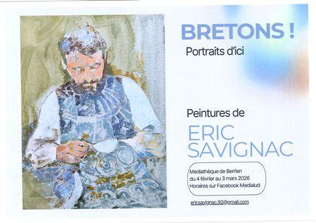 Expo Éric Savignac à Berrien