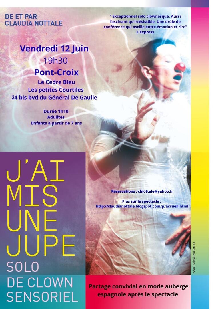 J'ai mis une Jupe  juin Pont Croix