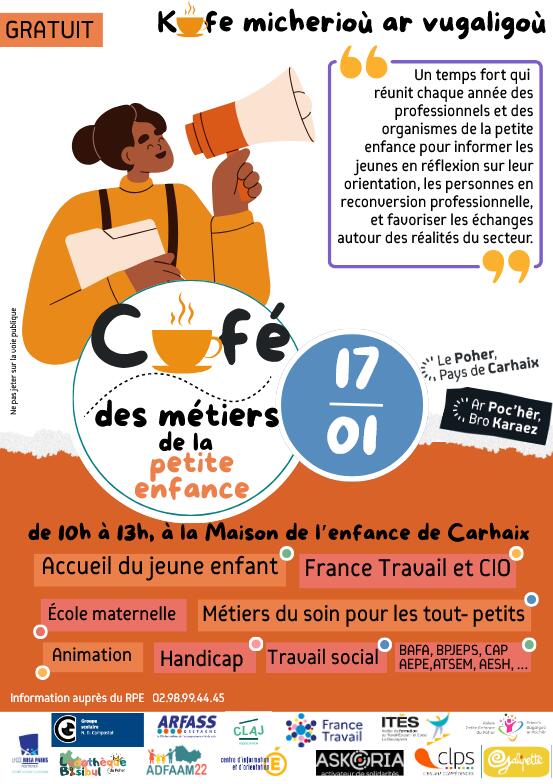Maison de l'enfance Café des metiers 17 janv 26
