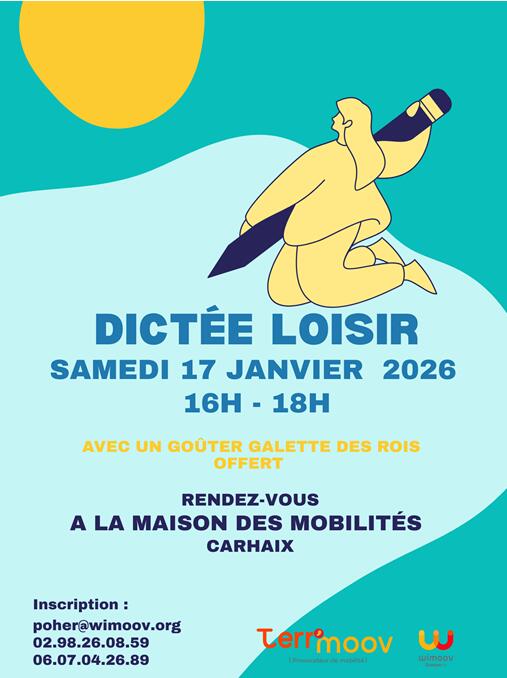 Maison des mobiltés Dictée et loisir 17 janvier