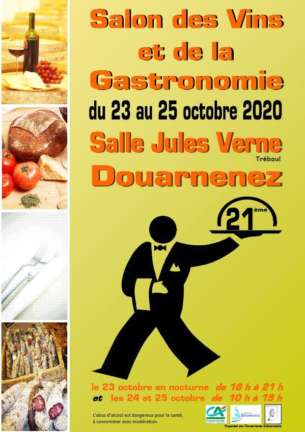 OCT affiche salon des vins et de la gastronomie 2020