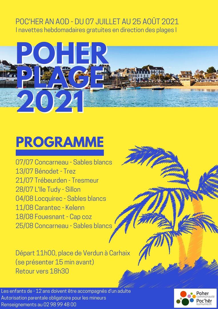 POHER PLAGE 2021