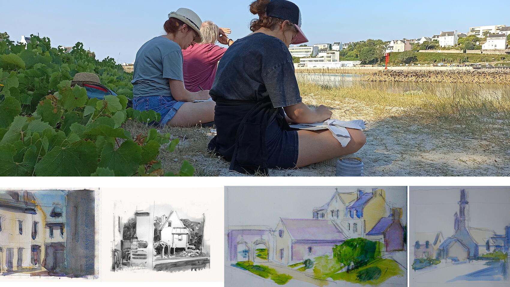 PROMENADES DESSINÉES - VOIR VOIR DEHORS