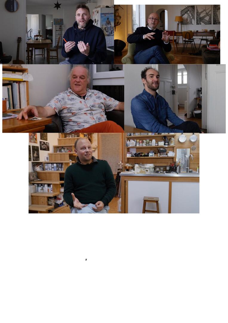 Projection quand les hommes parlent