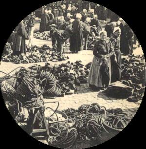 Marché, marchands de sabots, Lesneven