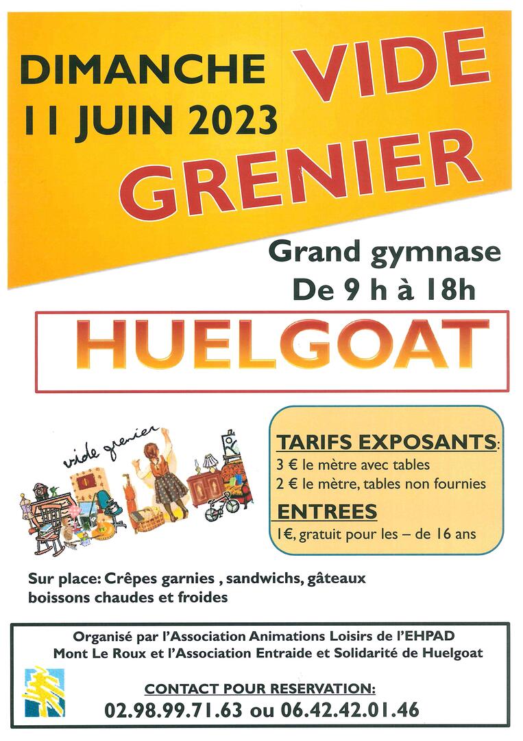 Vide grenier EHPAD