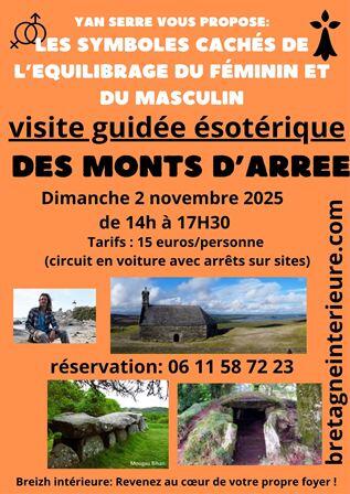Visite guidée ésotérique dans les Monts d'Arrée